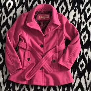 Wool blend pea coat